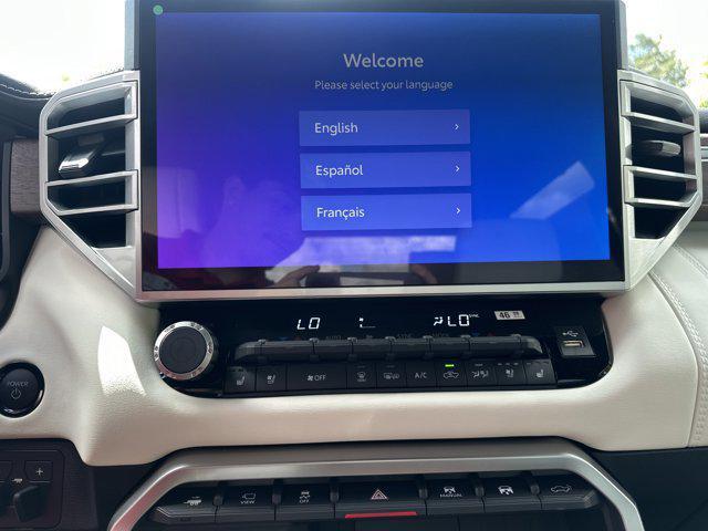 new 2025 Toyota Tundra Hybrid car, priced at $76,990