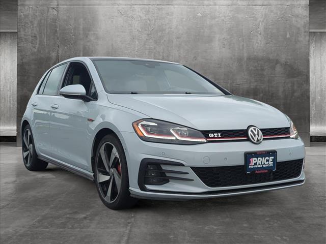 used 2018 Volkswagen Golf GTI car, priced at $20,498