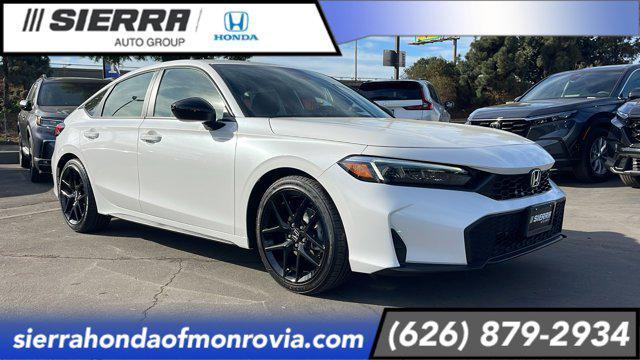 new 2025 Honda Civic car, priced at $29,055