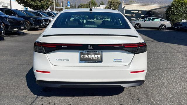 new 2025 Honda Accord Hybrid car, priced at $35,205