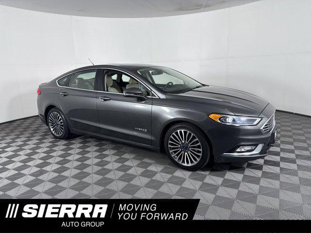 used 2018 Ford Fusion Hybrid car, priced at $12,914