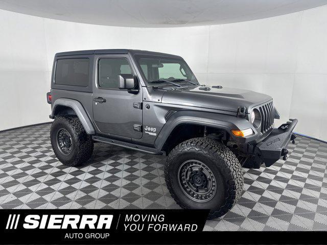 used 2018 Jeep Wrangler car, priced at $24,000