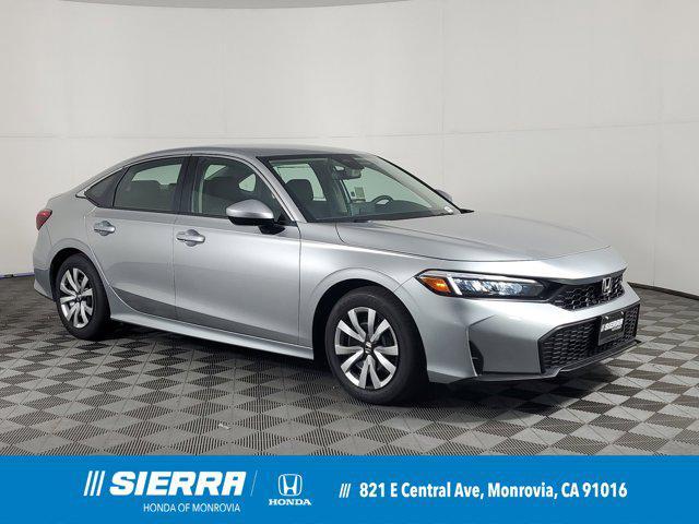 new 2026 Honda Civic car, priced at $25,745