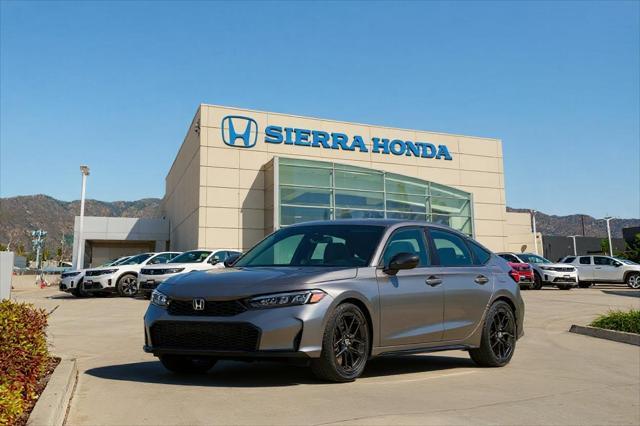 new 2025 Honda Civic car, priced at $29,055