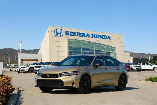 new 2025 Honda Civic car, priced at $29,055