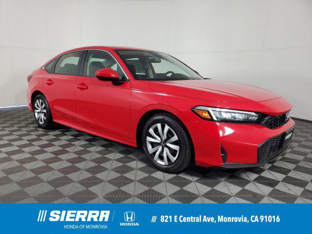 new 2026 Honda Civic car, priced at $25,745