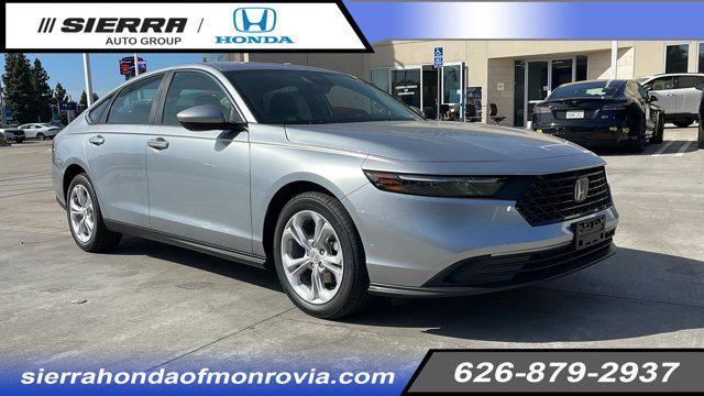 new 2025 Honda Accord car, priced at $29,445