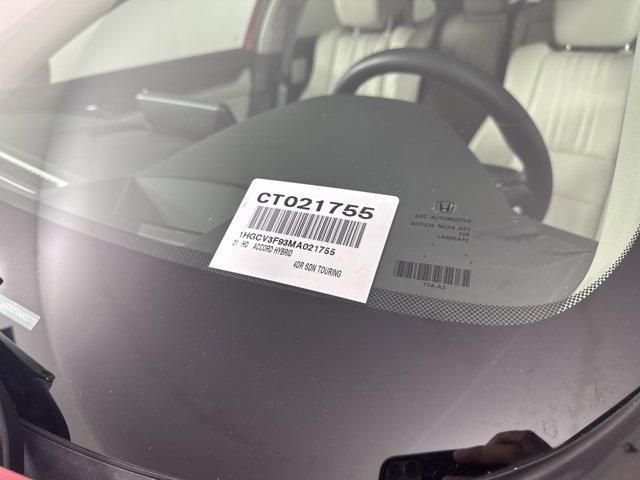 used 2021 Honda Accord Hybrid car, priced at $27,947