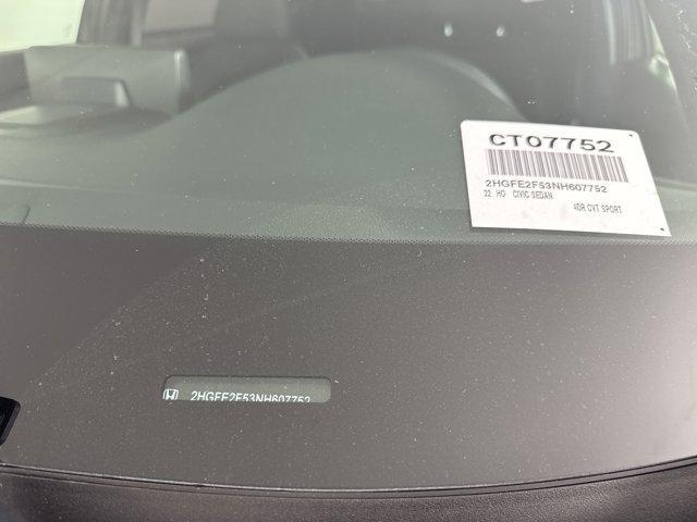 used 2022 Honda Civic car, priced at $23,758