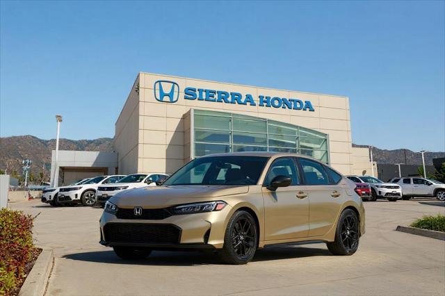 new 2025 Honda Civic car, priced at $29,055