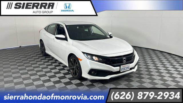 used 2021 Honda Civic car, priced at $22,990