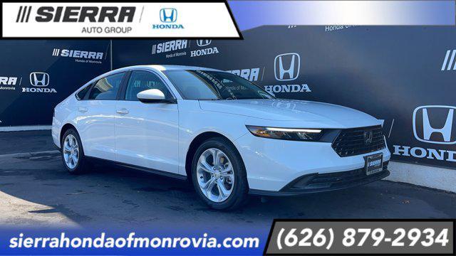 new 2024 Honda Accord car, priced at $29,445