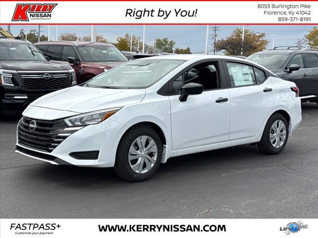 new 2025 Nissan Versa car, priced at $18,852