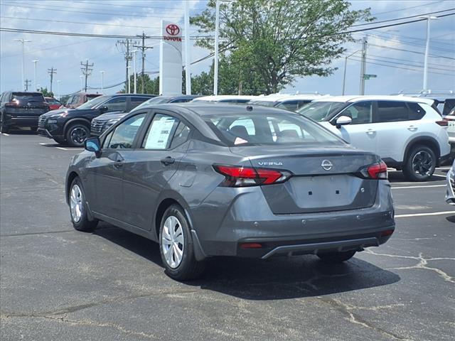 new 2025 Nissan Versa car, priced at $19,214