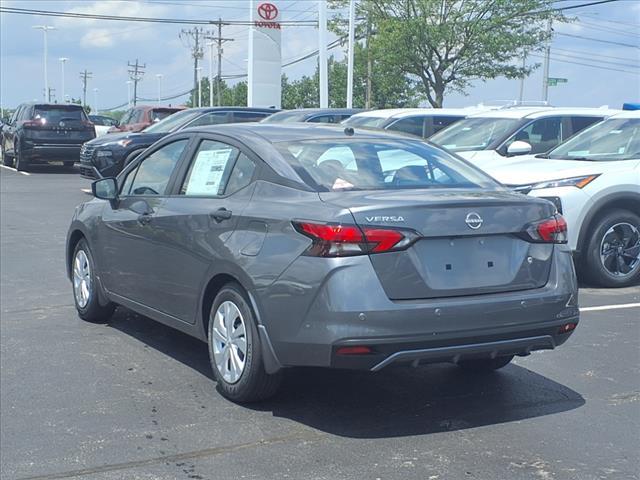 new 2025 Nissan Versa car, priced at $19,214