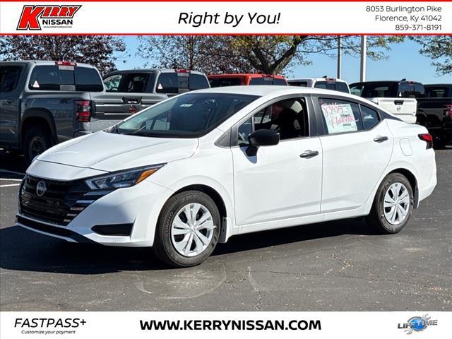 new 2025 Nissan Versa car, priced at $19,319