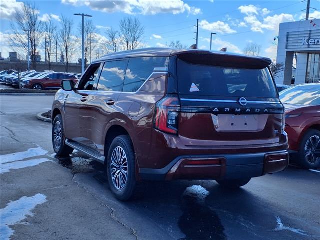 new 2025 Nissan Armada car, priced at $68,722