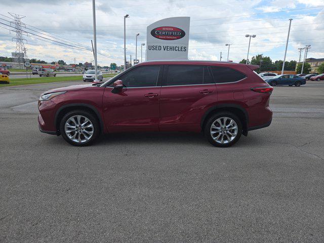 used 2020 Toyota Highlander car, priced at $33,900