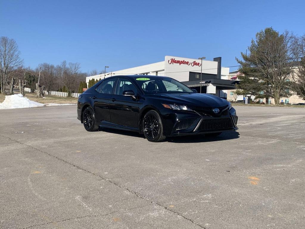 used 2022 Toyota Camry Hybrid car, priced at $29,900