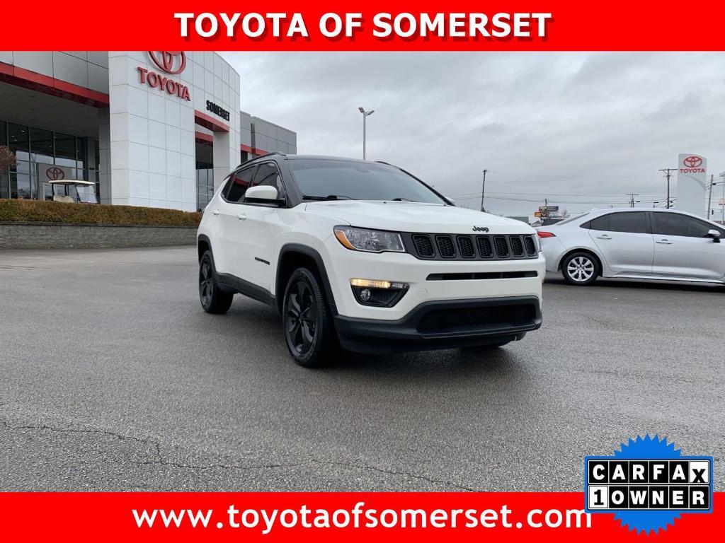 used 2021 Jeep Compass car, priced at $19,900