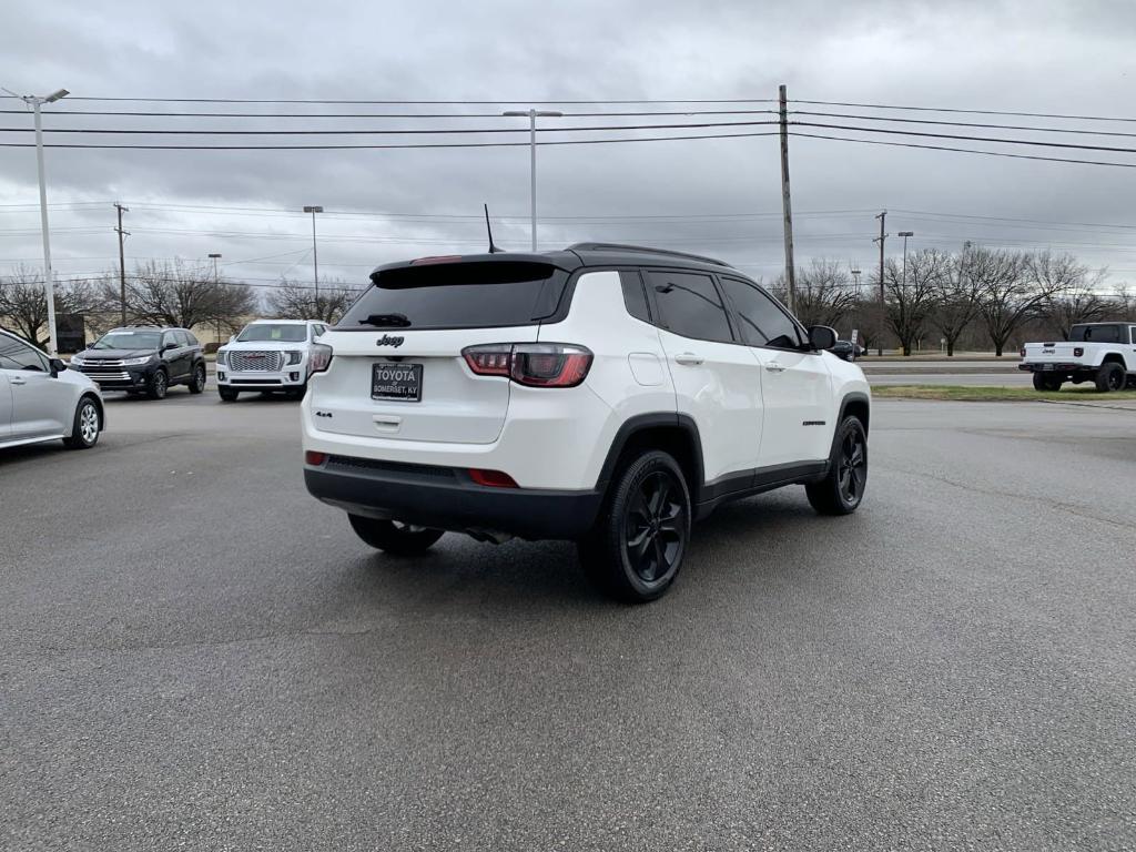 used 2021 Jeep Compass car, priced at $19,900