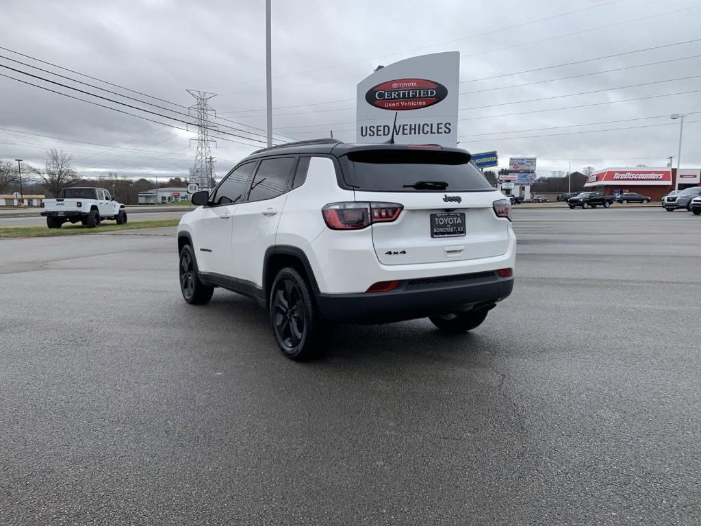 used 2021 Jeep Compass car, priced at $19,900