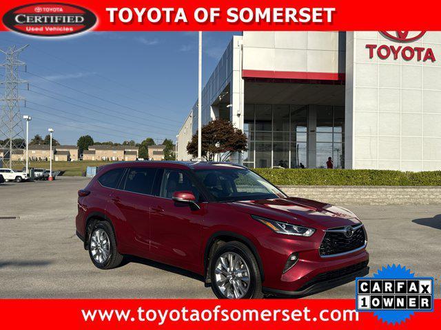 used 2021 Toyota Highlander car, priced at $37,900