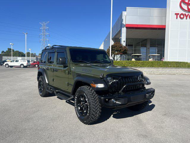 used 2021 Jeep Wrangler car, priced at $28,900