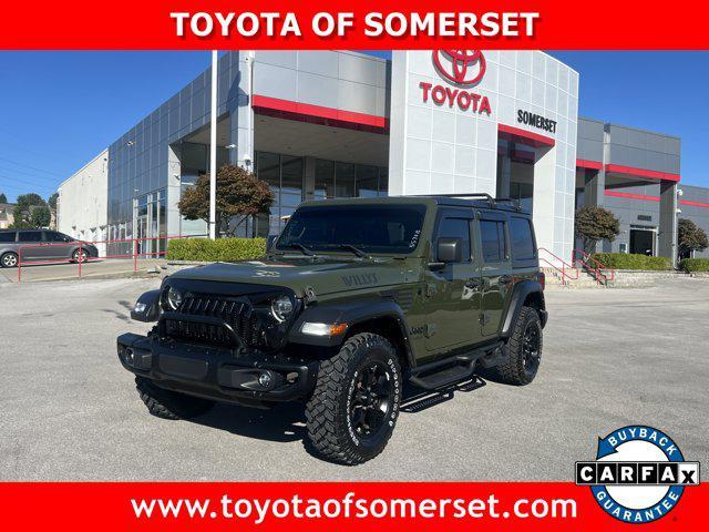used 2021 Jeep Wrangler car, priced at $28,900