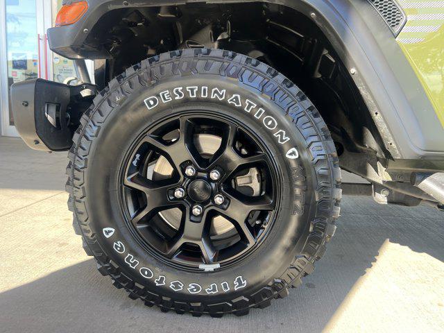 used 2021 Jeep Wrangler car, priced at $28,900
