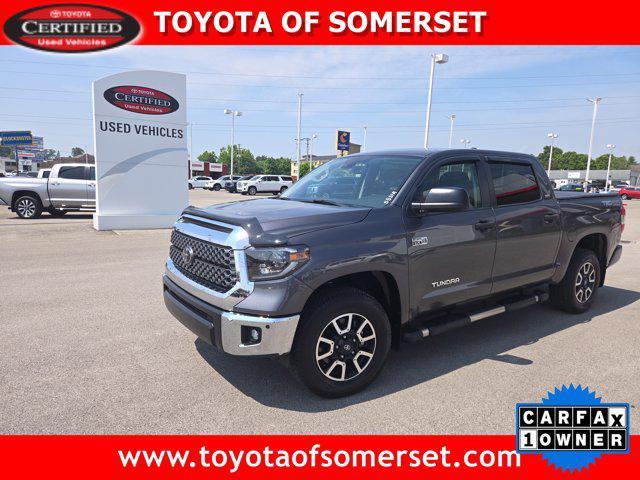 used 2021 Toyota Tundra car, priced at $49,900