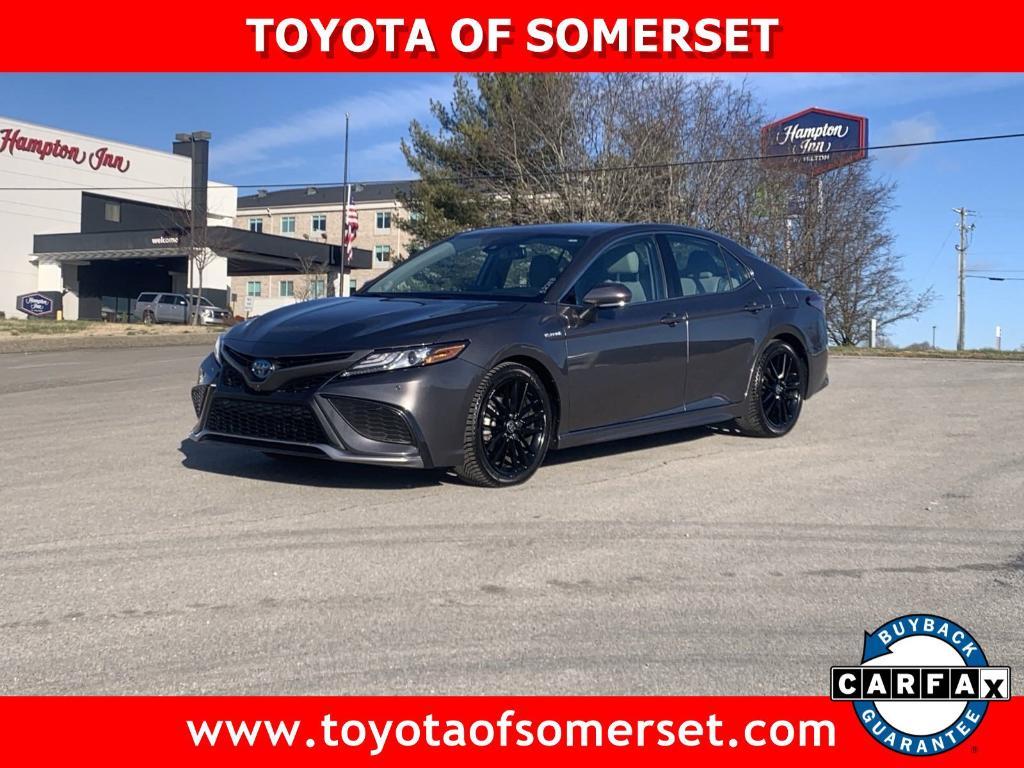 used 2021 Toyota Camry Hybrid car, priced at $27,900