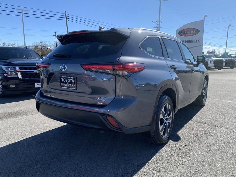 used 2023 Toyota Highlander Hybrid car, priced at $44,900