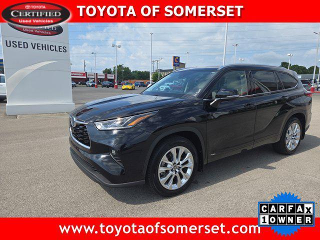 used 2023 Toyota Highlander Hybrid car, priced at $45,900