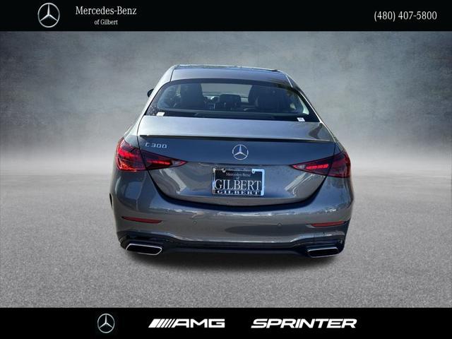 new 2024 Mercedes-Benz C-Class car, priced at $53,850