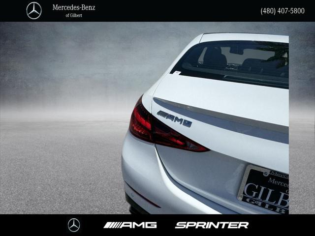 new 2024 Mercedes-Benz AMG C 43 car, priced at $66,475