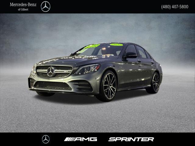 used 2020 Mercedes-Benz AMG C 43 car, priced at $39,987