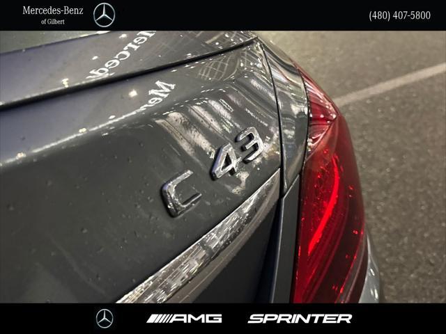 used 2020 Mercedes-Benz AMG C 43 car, priced at $39,987