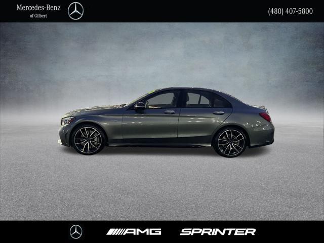 used 2020 Mercedes-Benz AMG C 43 car, priced at $39,987