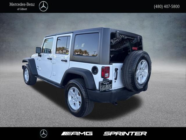 used 2017 Jeep Wrangler Unlimited car, priced at $26,987