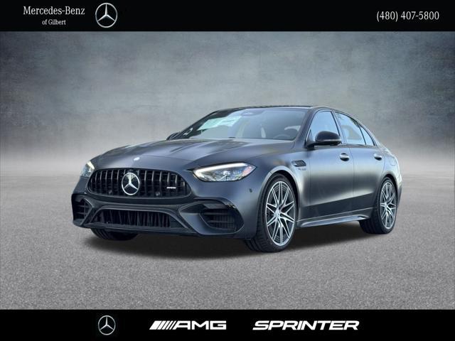 new 2025 Mercedes-Benz AMG C 63 car, priced at $98,340