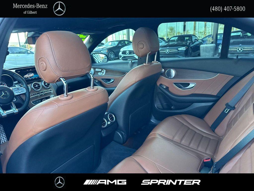 used 2020 Mercedes-Benz AMG C 43 car, priced at $39,987