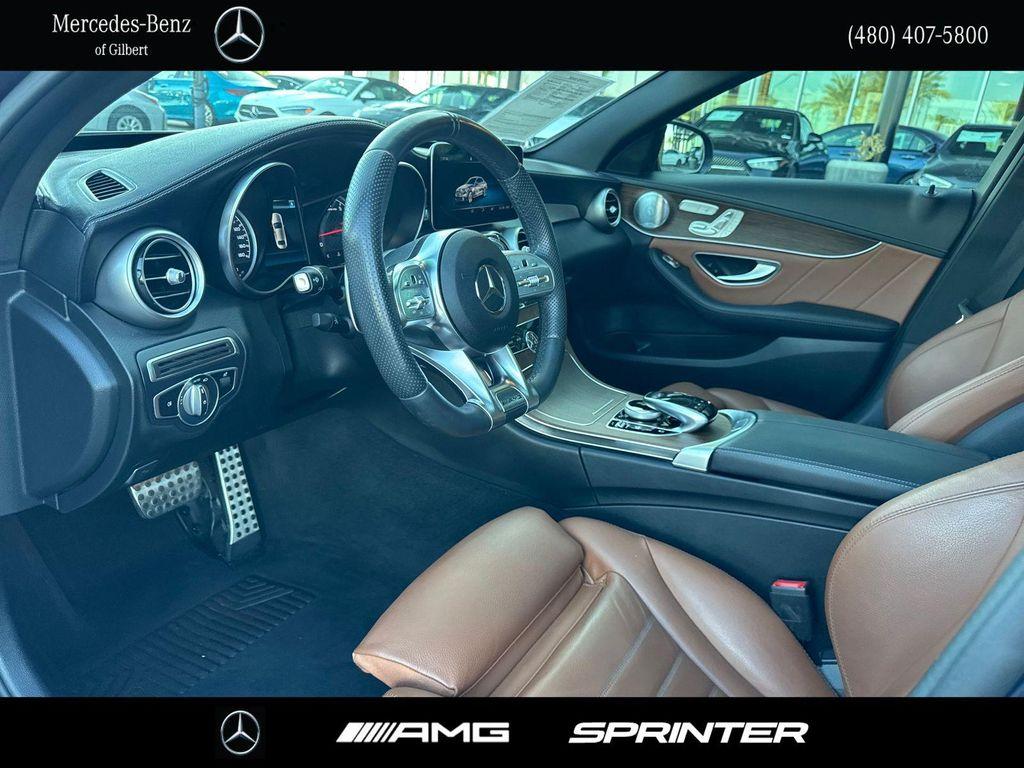 used 2020 Mercedes-Benz AMG C 43 car, priced at $39,987