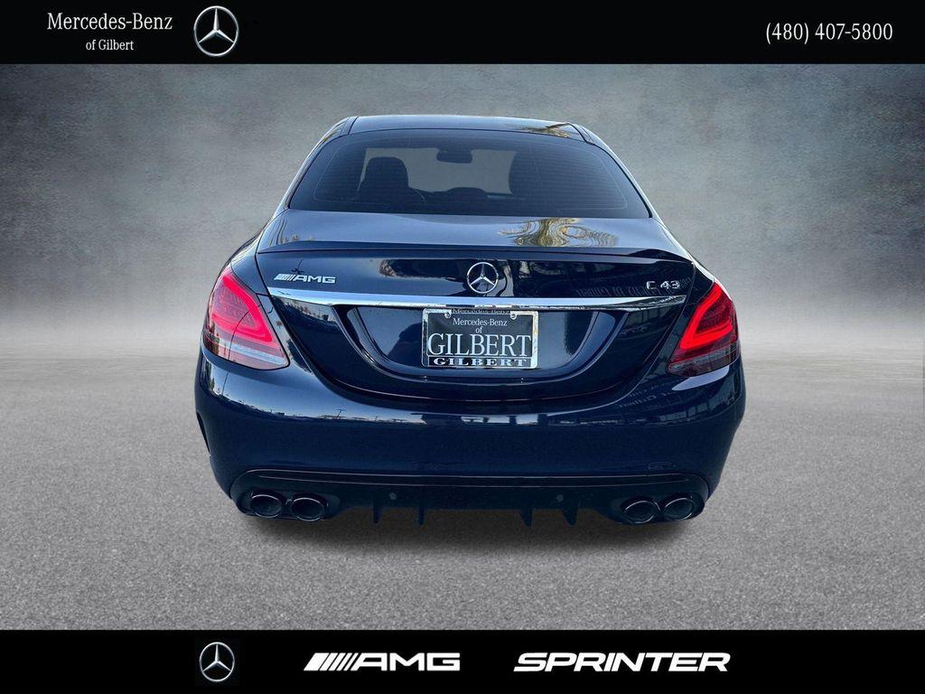 used 2020 Mercedes-Benz AMG C 43 car, priced at $39,987