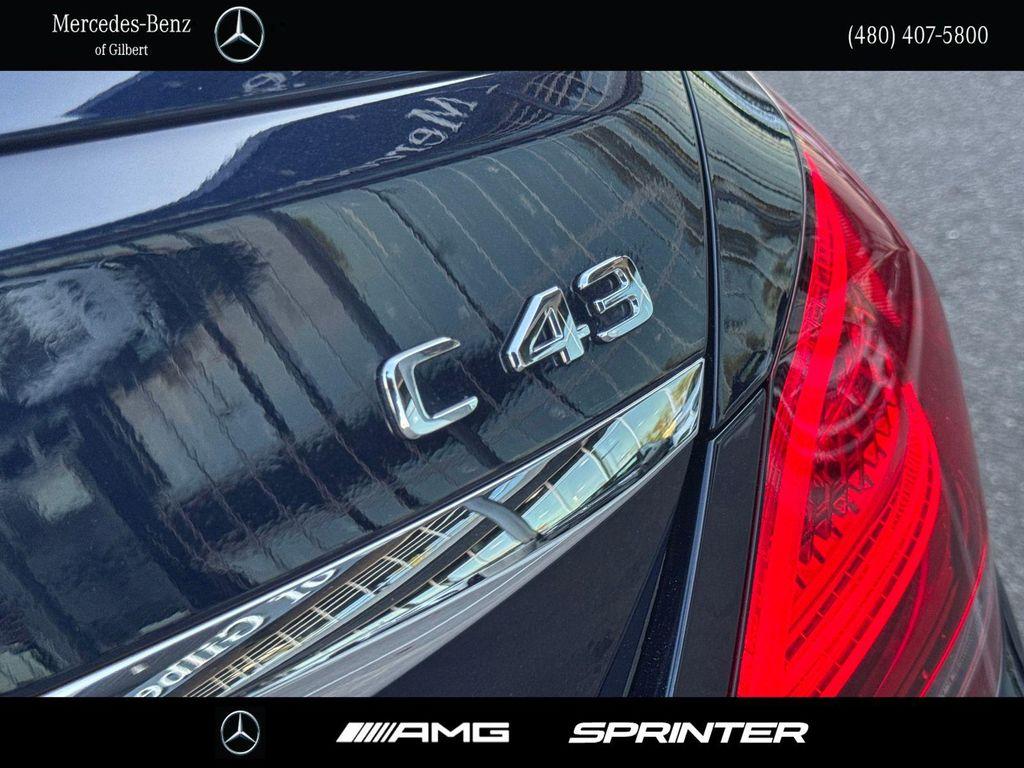 used 2020 Mercedes-Benz AMG C 43 car, priced at $39,987