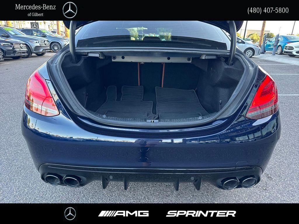 used 2020 Mercedes-Benz AMG C 43 car, priced at $39,987
