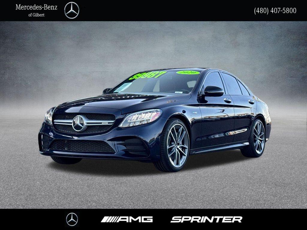 used 2020 Mercedes-Benz AMG C 43 car, priced at $39,987