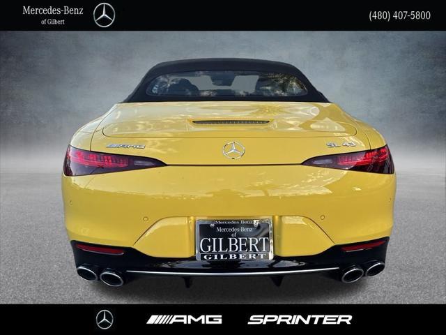 new 2025 Mercedes-Benz AMG SL 43 car, priced at $115,365