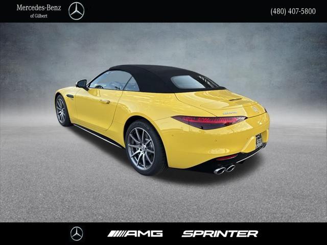 new 2025 Mercedes-Benz AMG SL 43 car, priced at $115,365