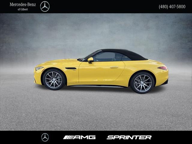 new 2025 Mercedes-Benz AMG SL 43 car, priced at $115,365